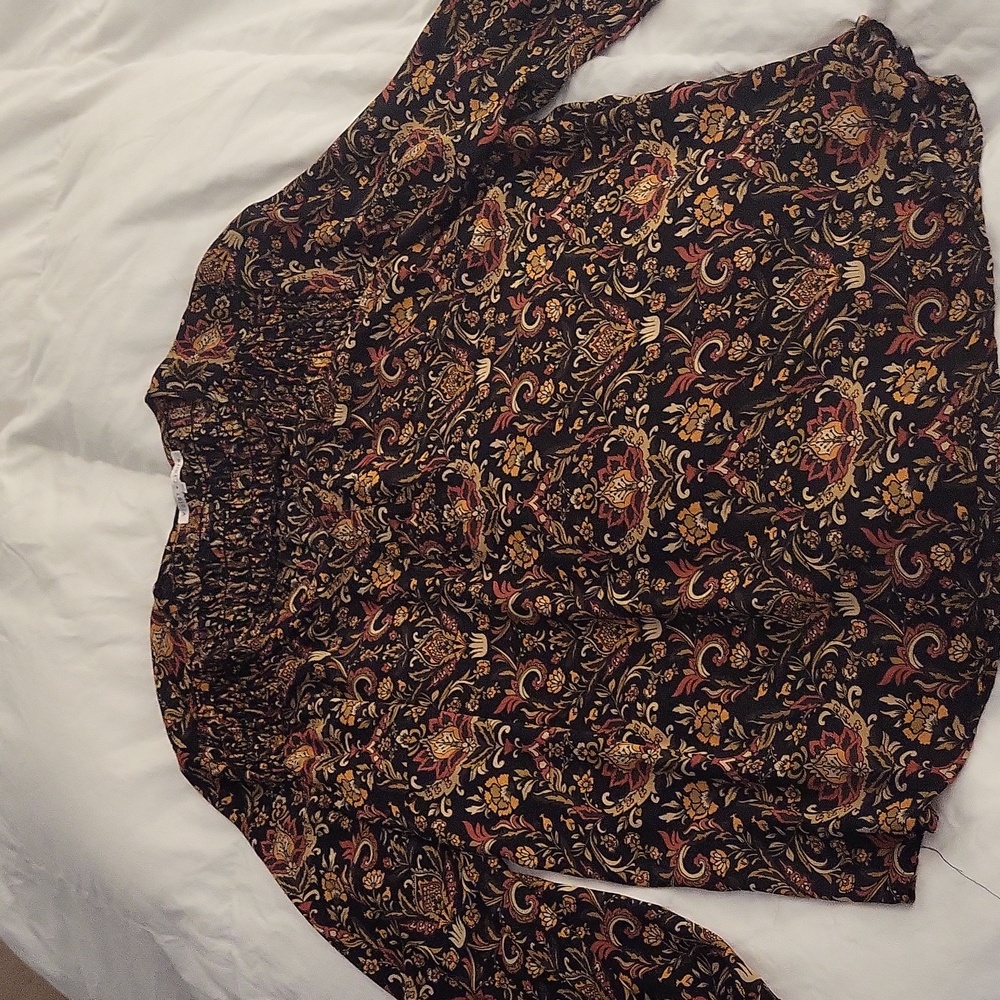 Long sleeve 1x shirt by violet+claire